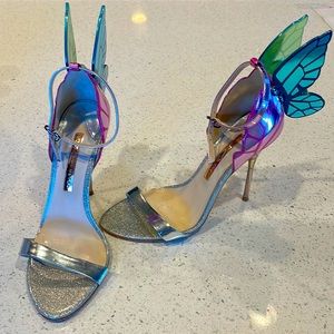 As seen on Taylor Swift Sophia Webster butterfly stilettos